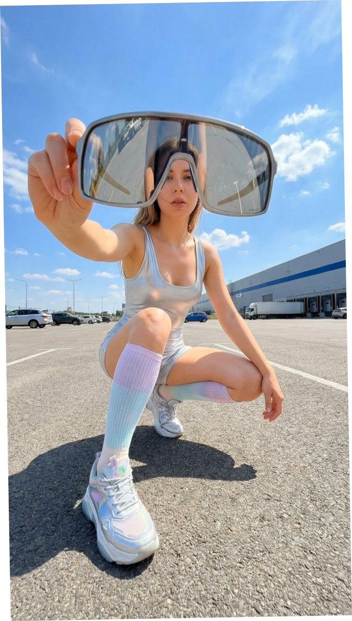 AI Dance Video Generator Parking Lot Dance style look five