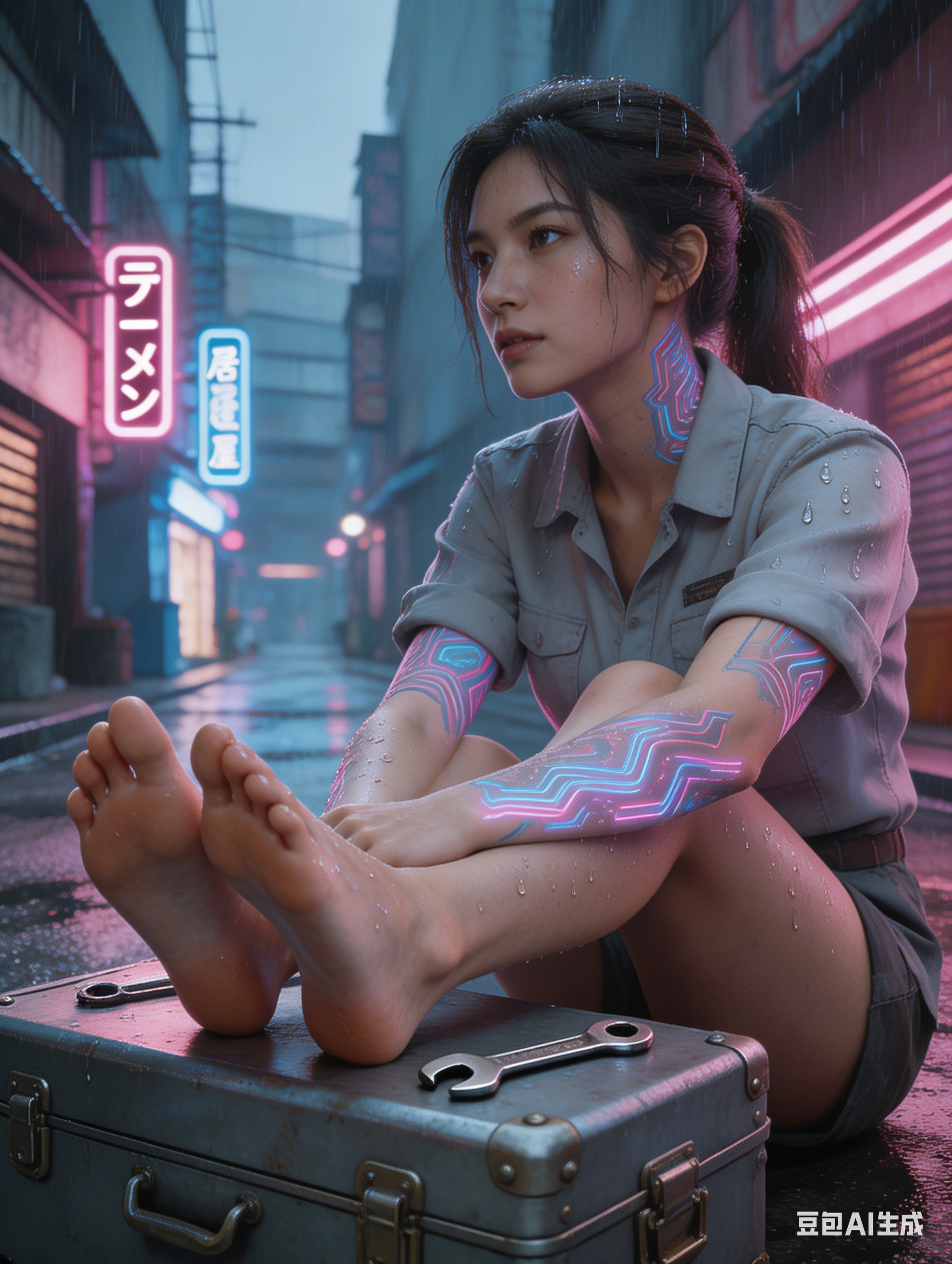 AI Feet Generator creative example