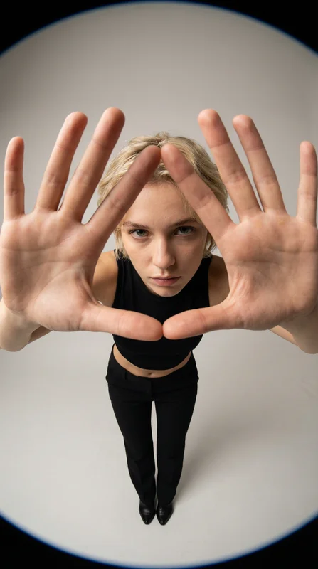 AI Image Generator Through The Hands style 1