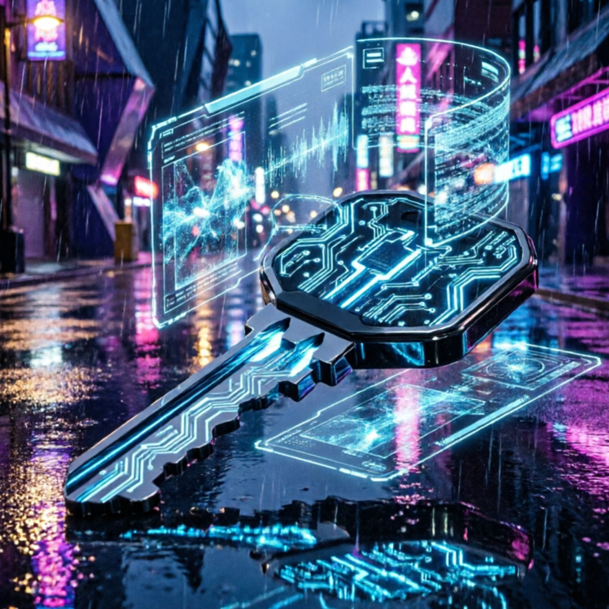 AI data analysis icon