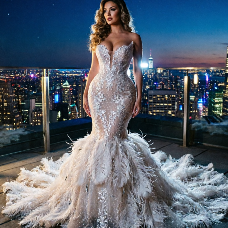 AI Wedding Dress Generator example 2
