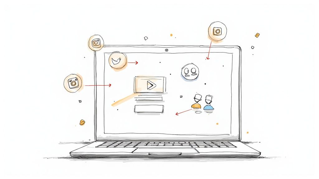 An AI-Powered Workflow for Creating Video Content at Scale